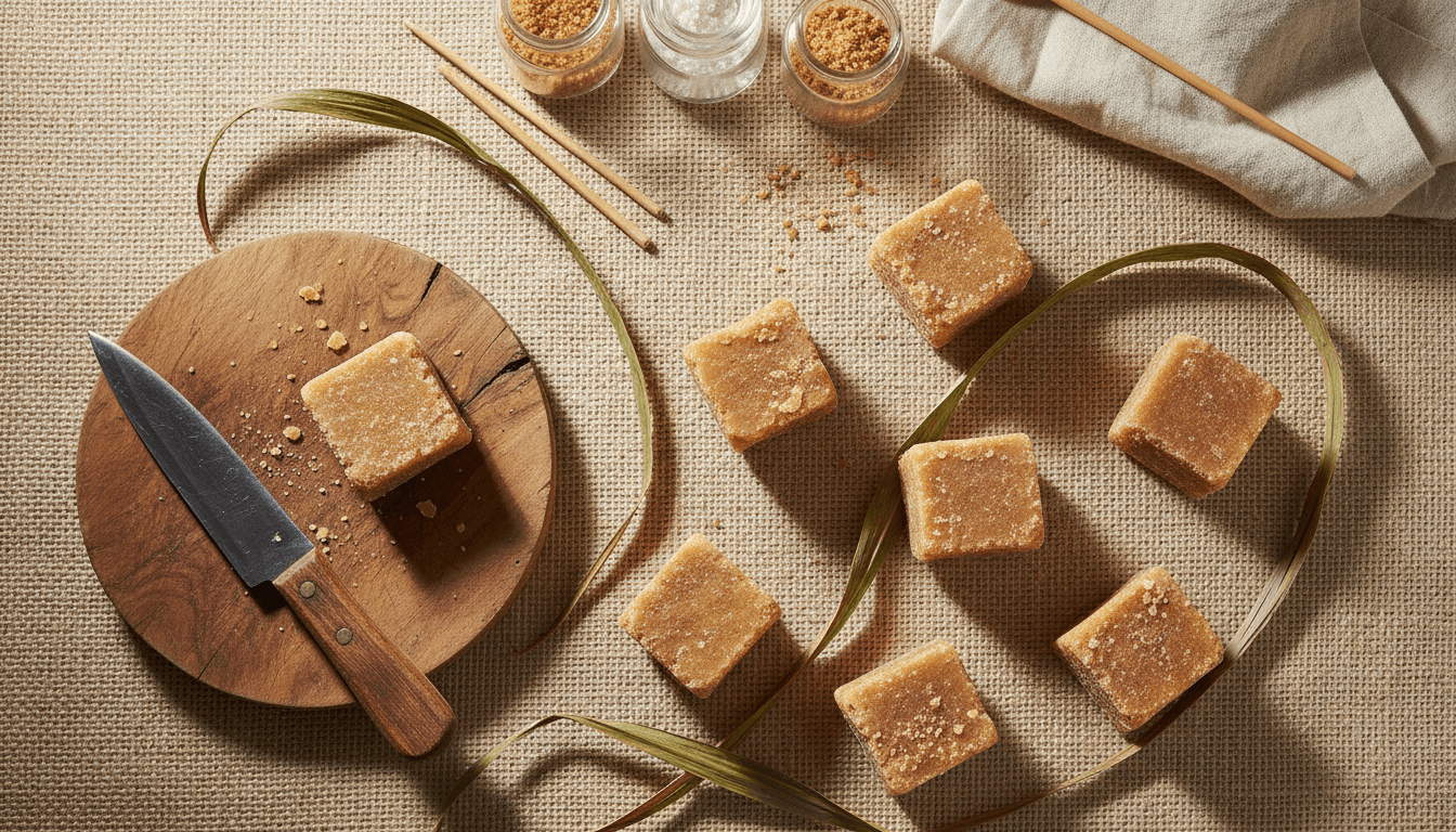 Artfully arranged premium milk pastillas on rustic wooden surface with warm natural lighting